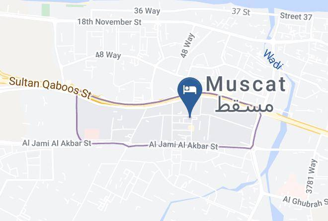 Bawshar - Centara Muscat Hotel Oman Maps