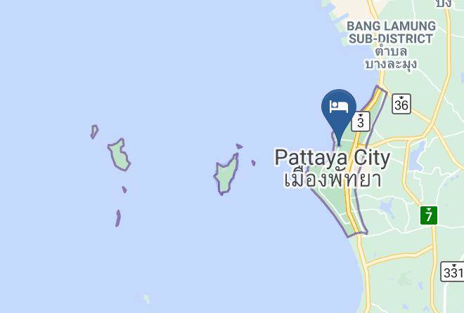 Amphoe Bang Lamung - Centara Pattaya Hotel Maps