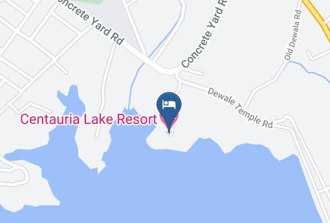 Ratnapura - Centauria Lake Resort Maps