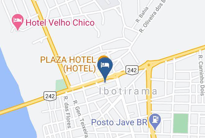 Ibotirama - Centauro Hotel Maps