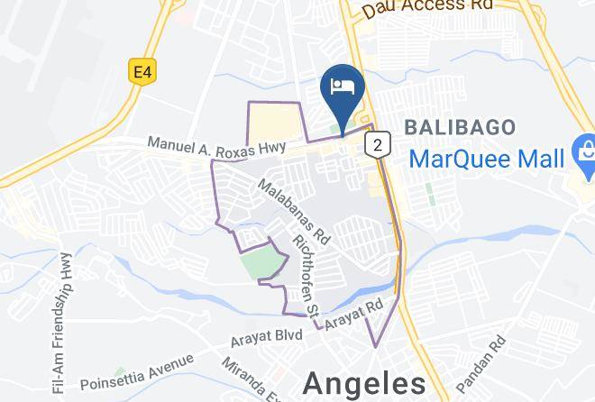 Pampanga - Centauro Hotel Maps