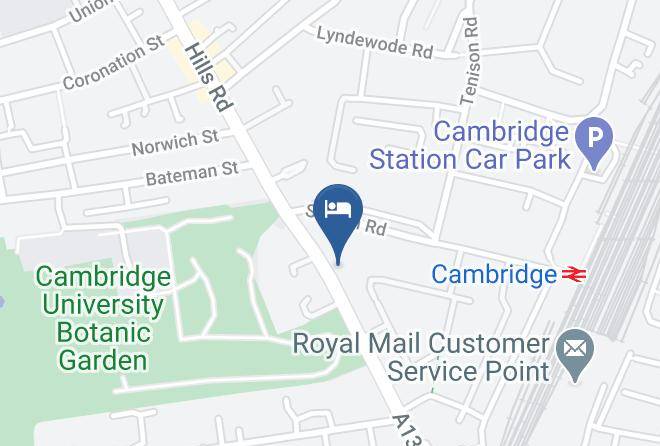 Cambridgeshire - Centennial Hotel Maps