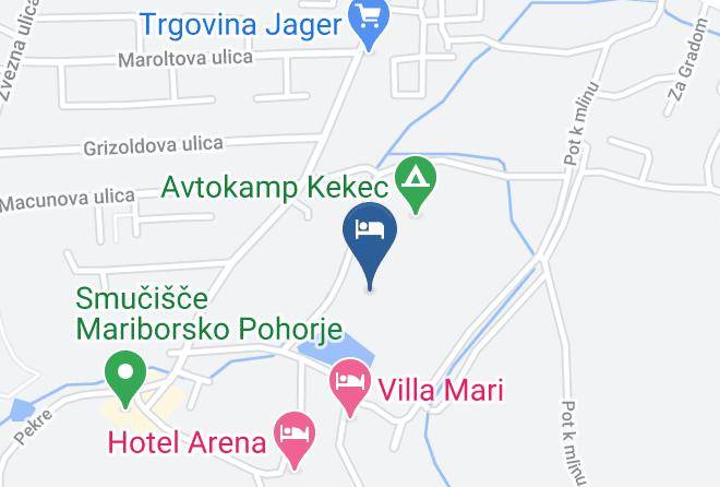 Maribor - Center Dras Hotel Wellness In Sport Center Maps