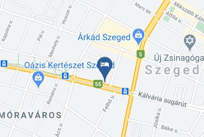 Szeged - Center Flat Maps