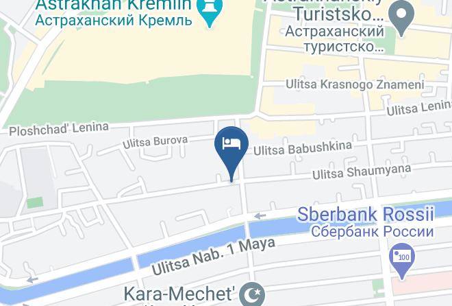 Astrakhan - Center Hotel Maps