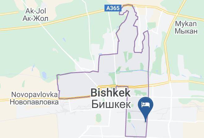 Bishkek - Center Hotel Maps