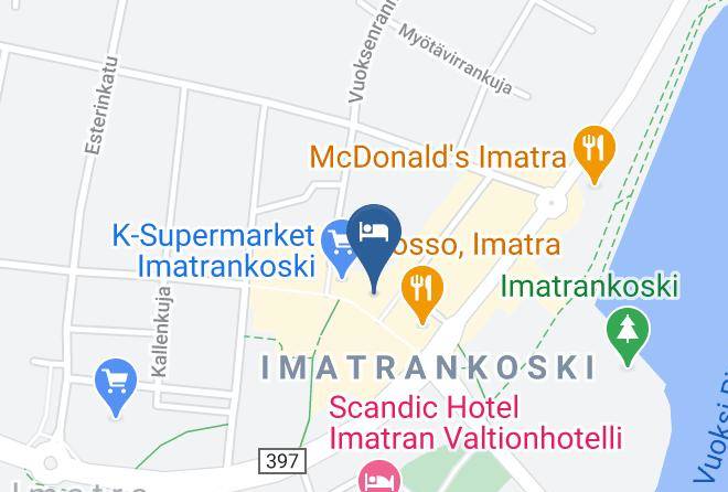 Imatra - Center Hotel Imatra Maps
