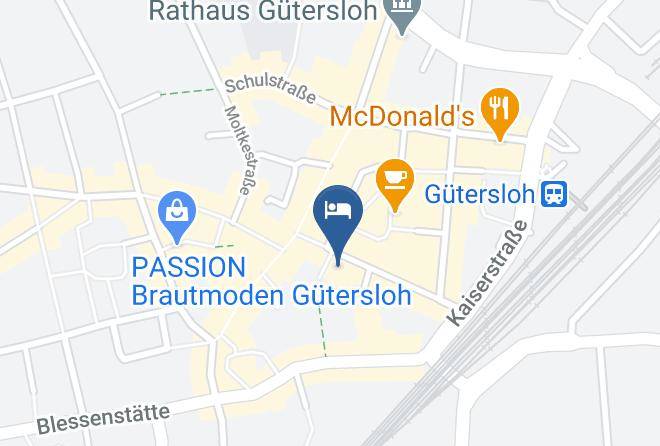 Gutersloh - Center Hotel Maps