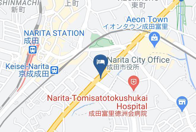 Narita City - Center Hotel Narita2 R51 Maps