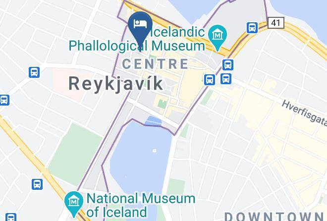 Reykjavik - Center Hotels Plaza Maps