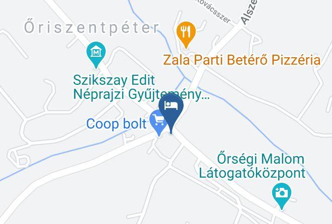 Oriszentpeter - Center Of Eat And Sleep Maps