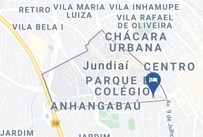 Jundiai - Center Park Hotel Maps