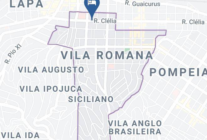 Sao Paulo Lapa - Center Park Hotel Maps