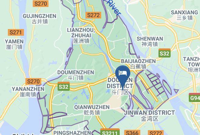Zhuhai - Center Tourism Industry Maps