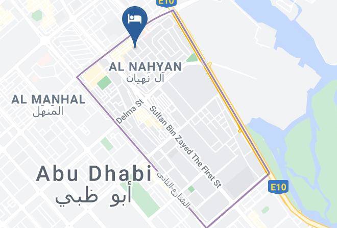 Abu Dhabi - Center Ville Hotel Maps