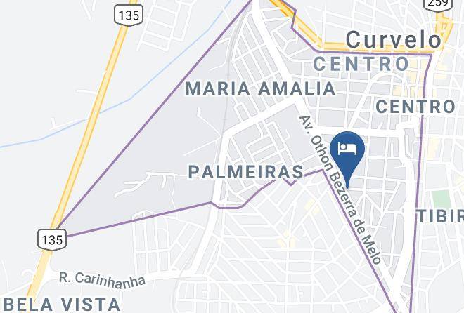 Curvelo - Centerminas Palace Hotel Maps