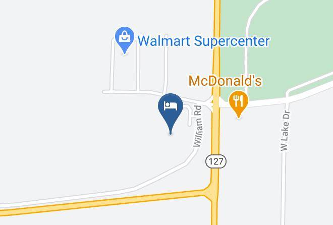 Clinton - Carlyle Inn & Suites Maps