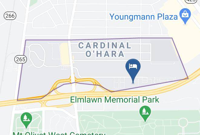 Erie - Centerway Hotel Maps