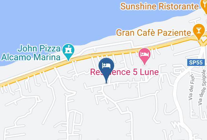 Trapani - Cento Passi Dal Mare Maps