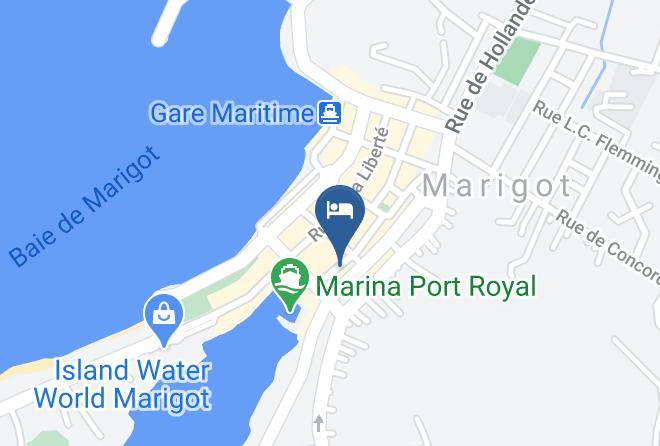 Marigot - Centr'hotel Maps