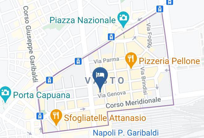 Naples - Fc Relais Maps