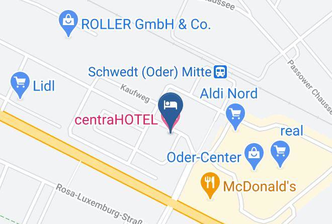 Uckermark - Centrahotel Maps