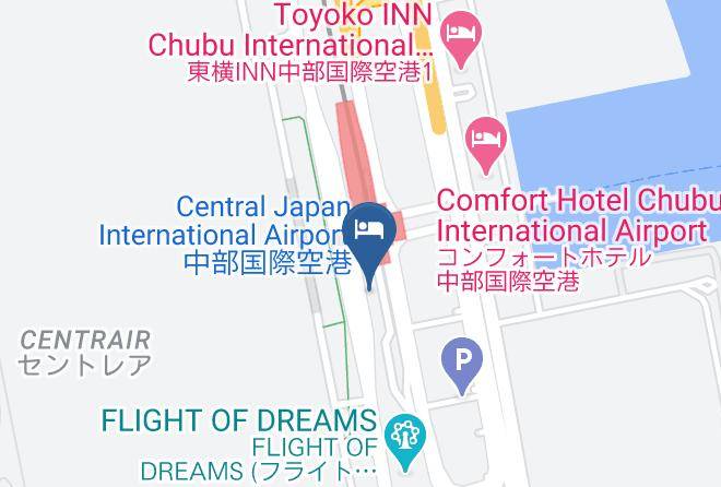 Tokoname City - Centrair Hotel Maps