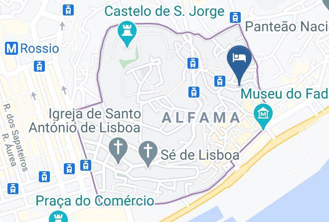 Lisbon - Central Alfama 26 Maps