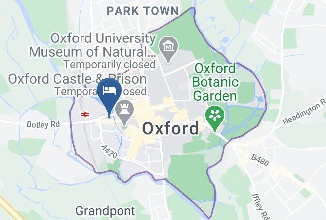 Oxon - Central Backpackers Oxford Maps
