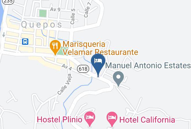 Aguirre - Central Backpackers Quepos Maps