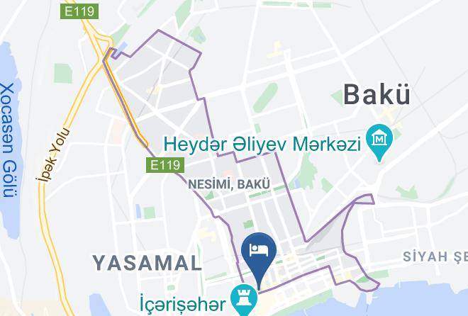Baki - Central Baku Maps