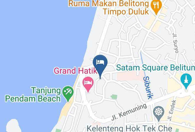 Belitung Regency - Central City 2 Maps