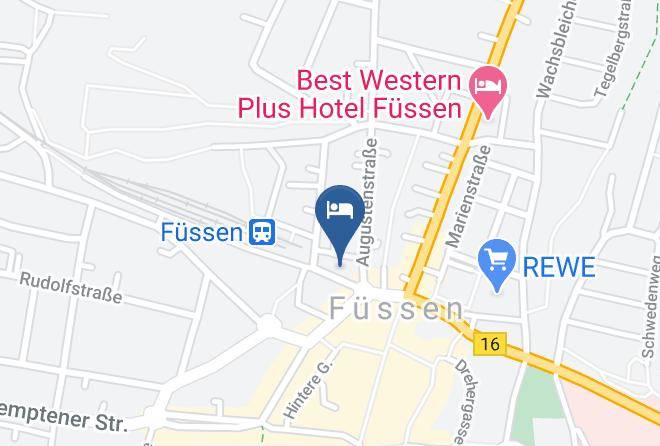Ostallgau - Central City Hotel Maps