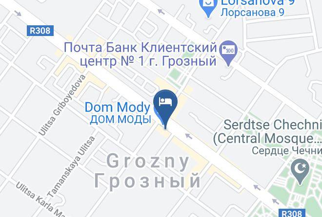 Groznyy - Central City Hotel Maps