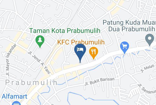 Kota Prabumulih - Central City Hotel Maps