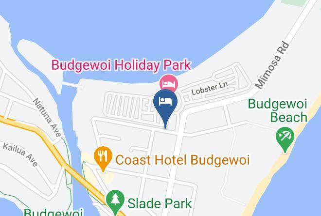 Central Coast Holiday Parks Map