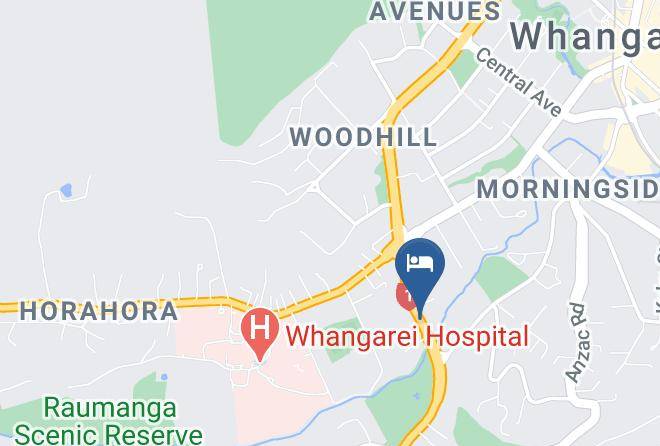 Whangarei - Central Court Motel Maps
