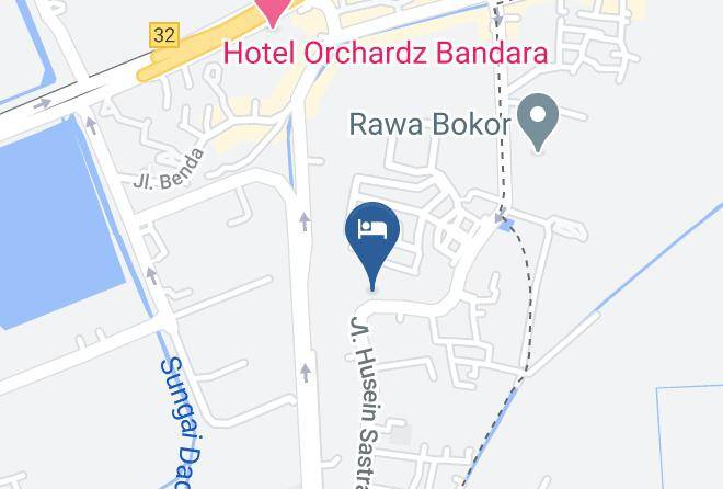 Kota Tangerang - Central Front One Inn Jakarta Airport Maps