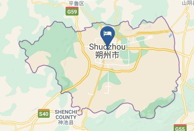 Shuozhou - Central Garden Hotel Maps