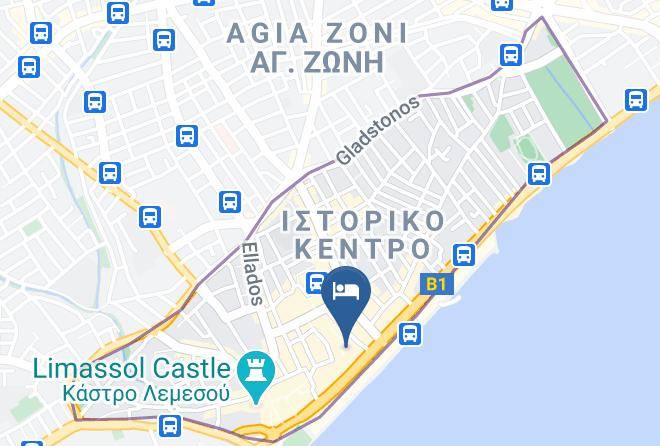 Limassol - Central Hall Limassol Maps