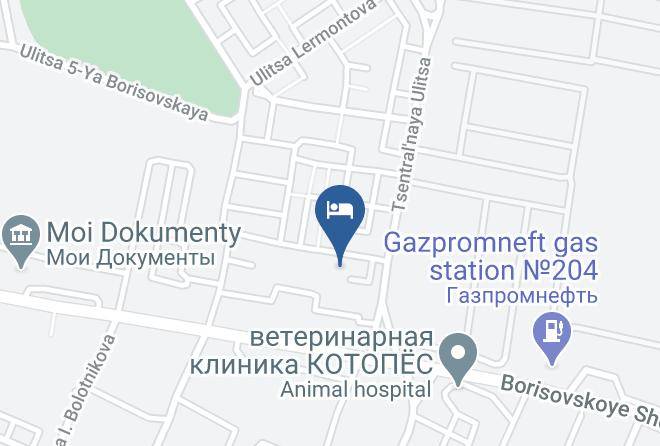 Central Hostel Carta Geografica - Moscow - Serpukhovsky District