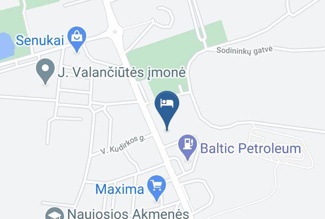 Akmene District Municipality - Central Hotel Maps