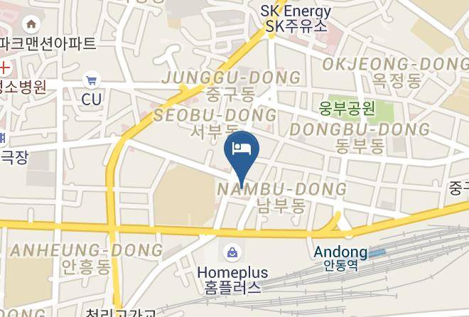 Andongsi - Central Hotel Andong Maps
