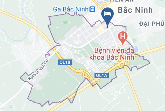 Central Hotel Bac Ninh Map