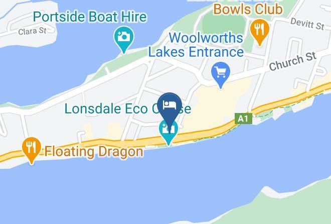 East Gippsland - Central Hotel Maps