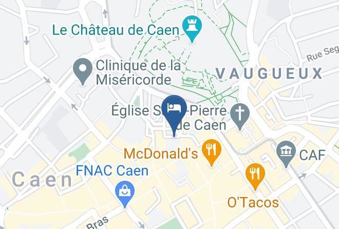 Calvados - Central Hotel Maps