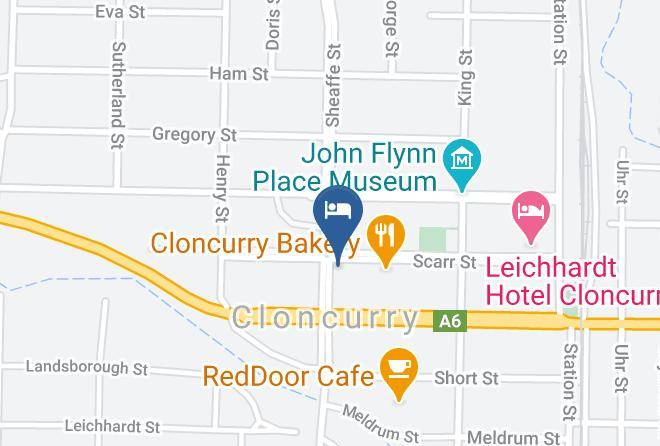 Cloncurry - Central Hotel Cloncurry Maps