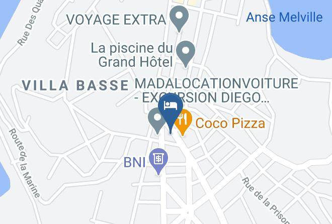 Ambilobe - Central Hotel Diego Suarez Maps