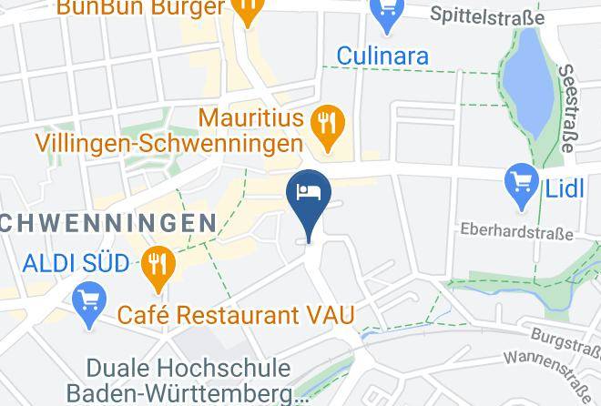 Schwarzwald Baar Kreis - Central Hotel Villingen Schwenningen Maps