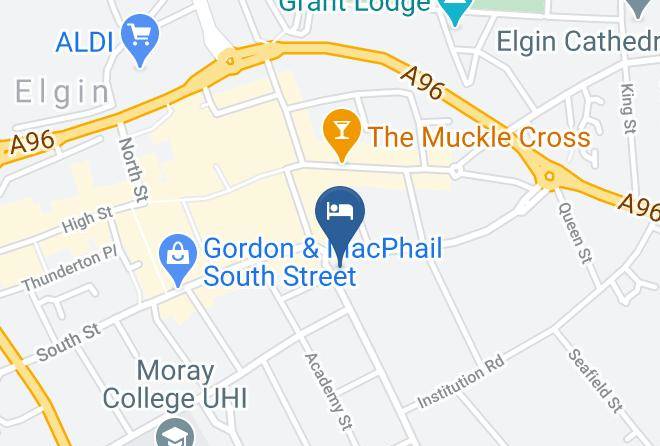 Moray - Central Hotel Elgin Maps